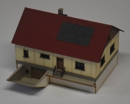 BuBi Model H060206 - H0 - Haus mit Tiefgarage